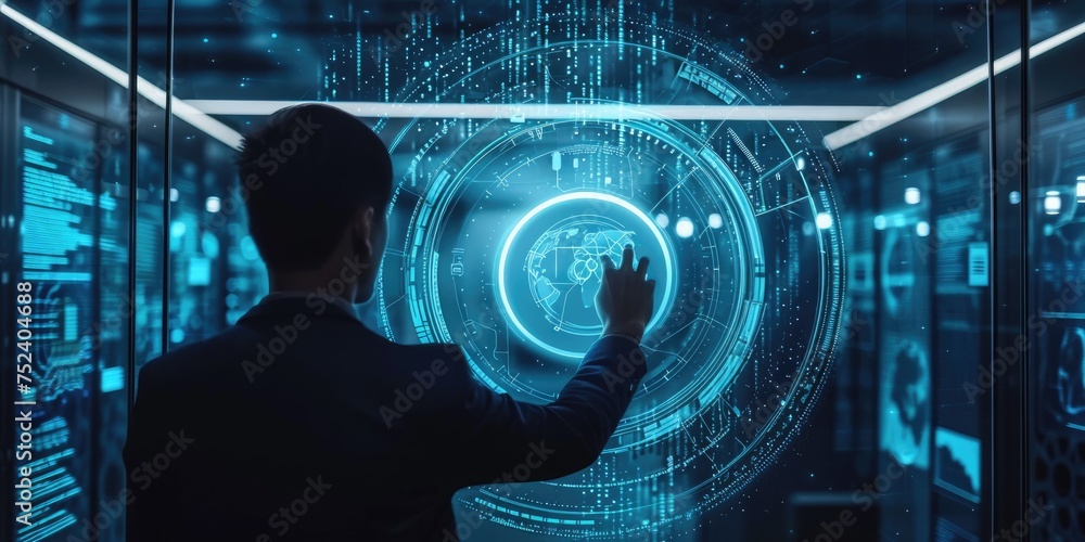 Aufkleber Images could illustrate authentication processes, secure logins, or access control systems