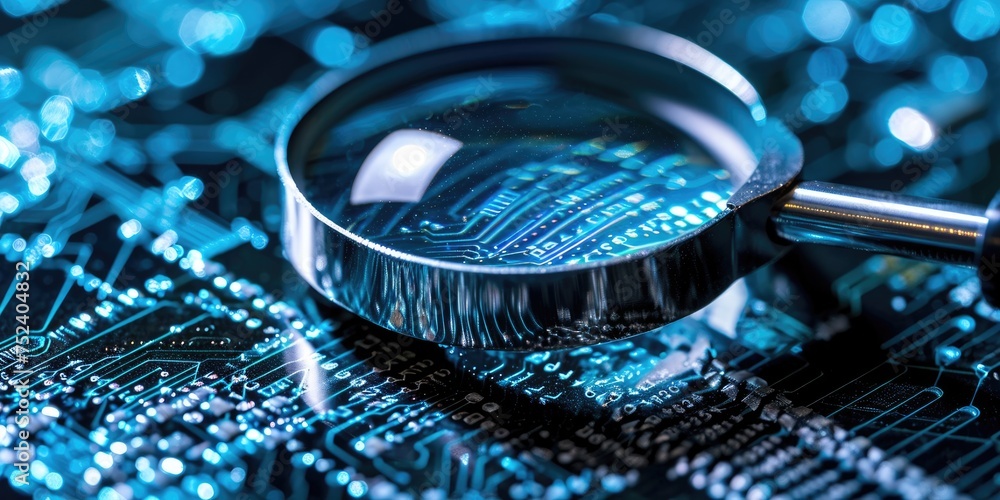 Poster images might portray audit procedures, security assessments, or vulnerability testing scenarios