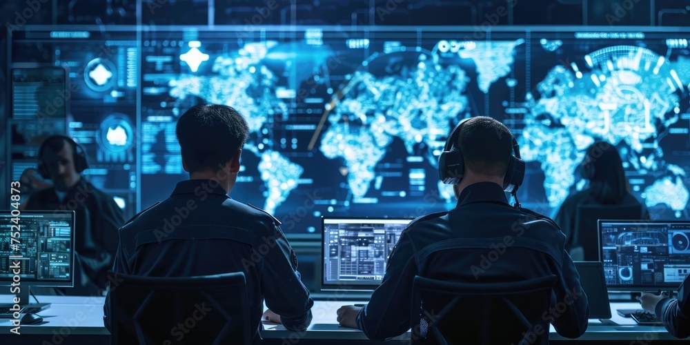 Poster images might portray audit procedures, security assessments, or vulnerability testing scenarios