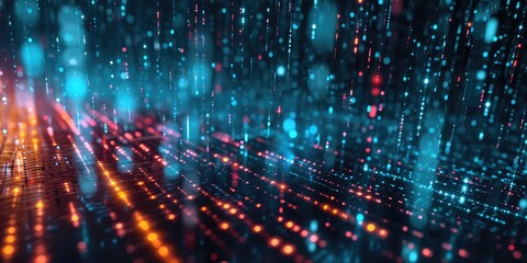 Fototapeta premium Represents encoding and decoding sensitive information