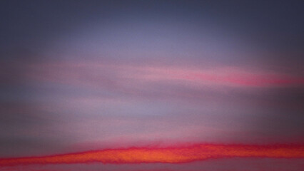 Fototapeta premium Beautiful sunset sky as nature background.