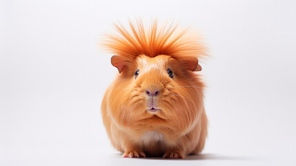 guinea pig isolated on white background