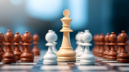 Preemptive attack of white chess