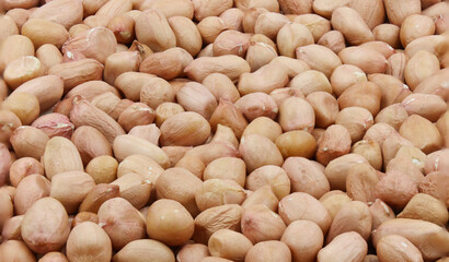 close up of peanuts