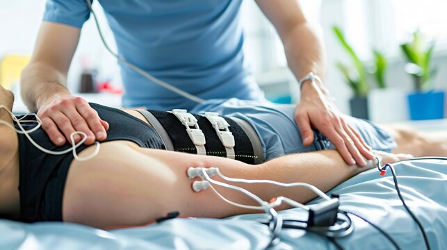 Neuromuscular stimulation devices aiding in the recovery of motor functions post injury through electrical impulses