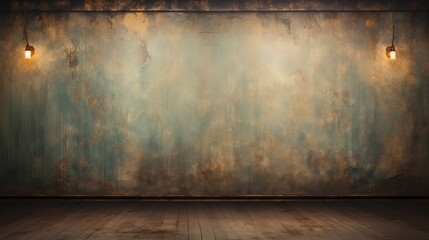 Dark beige faded elegance grunge shabby wall structure and canvas texture abstract background banner