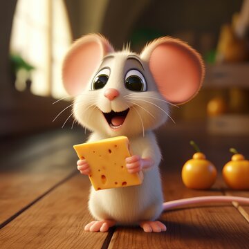 mouse and cheese