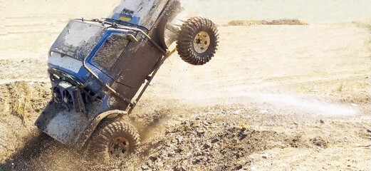 offroad cars on the track  © mehizm