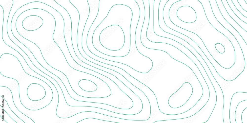 Poster abstract design with seamless pattern with lines topographic map. geographic mountain relief. retro 