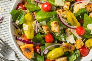 Healthy Italian Mediterranean Salad