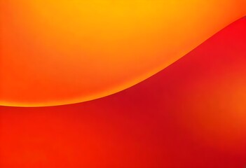 Red, Yellow, Soft Pastel Color Gradient. Holographic Blurred Abstract Background.