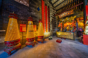 Hong Chan Kuan Temple. This Tao temple has been remarkably well preserved, they kept the original...