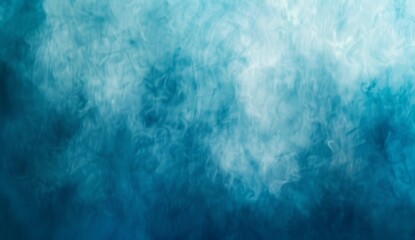 a blue blurry smokey patterned wallpaper - obrazy, fototapety, plakaty