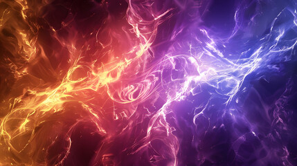 Obraz premium abstract multicolor spectrum background, bright orange blue colorful glowing