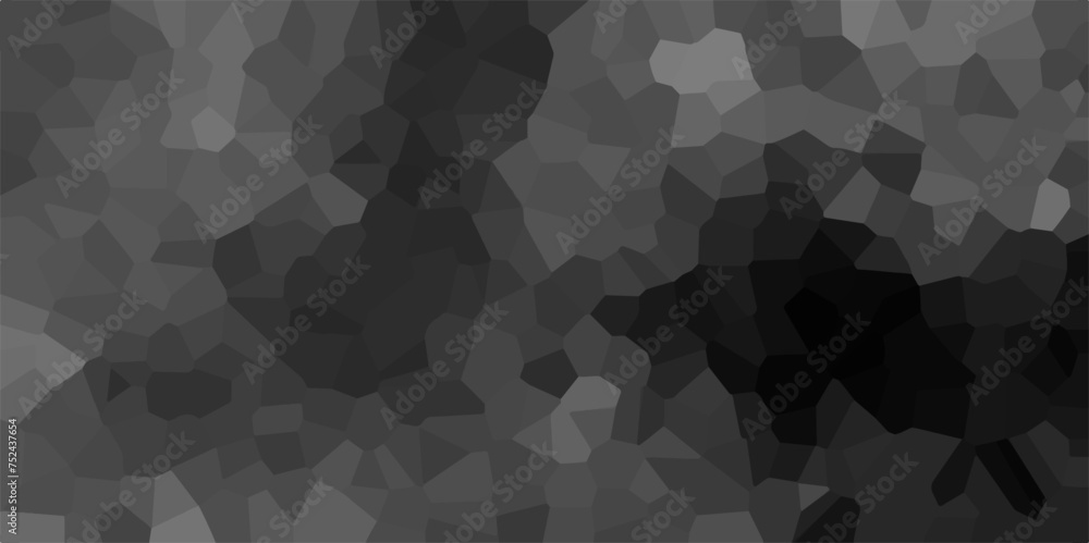 Poster seamless pattern mosaic marble pattern texture with seamless shapes. dark and light gray geometric m