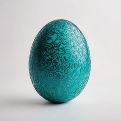 easter egg isolated on white
