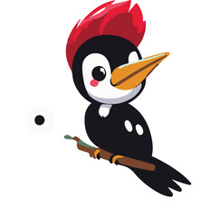 woopacker bird sticker