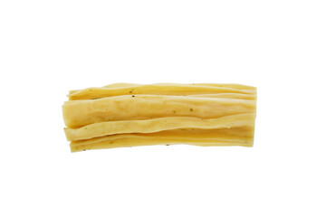 Natural organic souse asparagus isolated background. Macro closeup.