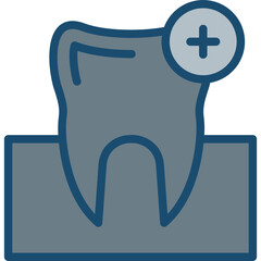 Gum Line Filled Grey