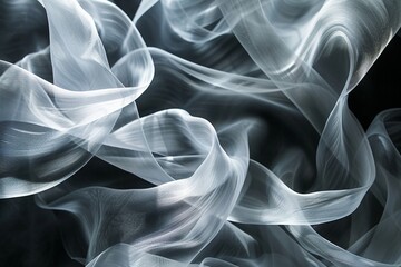 Obraz premium smoke on black