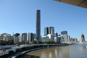 Fototapeta na wymiar Downtown Brisbane, Australia