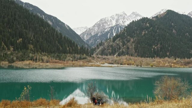 Issyk Lake, Almaty, Kazakhstan