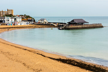 The beautiful seaside resort of Broadstairs in Kent, England