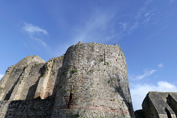 ruine de fort médiéval