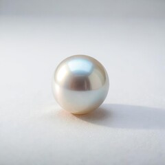 glass sphere on white background
