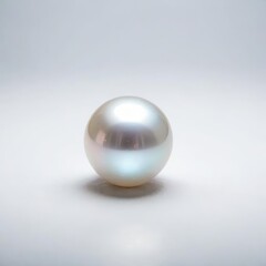 glass sphere on white background
