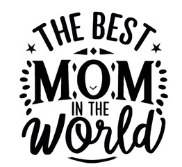Adorable Mom Typography Vector for Social Campaigns 