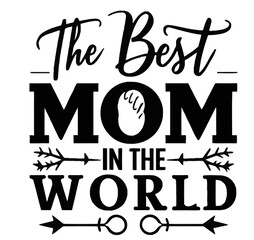Creative Mom and Child Silhouette Vector for Digital Use