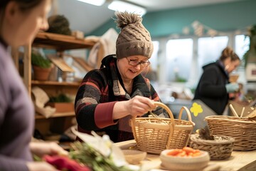 St David's Day craft workshop with Welsh craft people, Creative activities, Handmade artwork, Cultural Crafts, Weave a bag