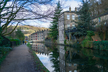 Canal in Hebden Bridge