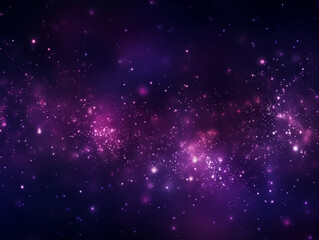 Fototapeta premium Dark purple and glow particle abstract background light ray beam effect.