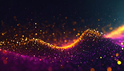  abstract particles dots background banner
