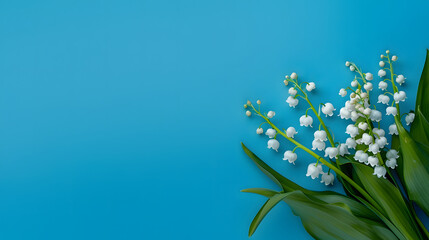 Lily of the Valley color background - 752487446