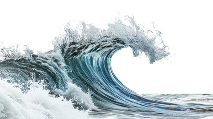 Powerful Ocean Wave Crashing