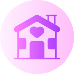 home gradient icon