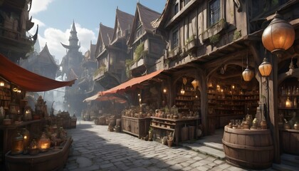 A Realistic Fantasy Marketplace  (3)