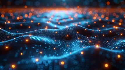 Abstract futuristic modern background. The concept of new technologies