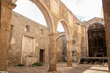 Fototapeta na wymiar Saint James the Apostle church at Termini Imerese