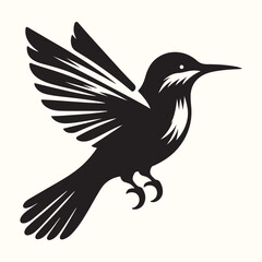 Bird Silhouette Illustration Vector Design
