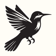 Bird Silhouette Illustration Vector Design