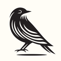 Bird Silhouette Illustration Vector Design