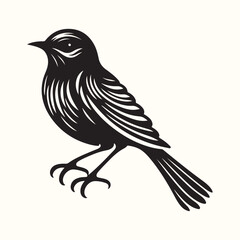 Bird Silhouette Illustration Vector Design