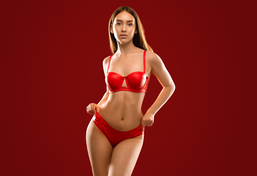 Bra Curvy Hot Lady Lingerie Images – Browse 698 Stock Photos, Vectors, and  Video