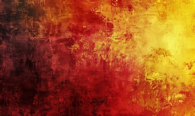 yellow and crimson dark and rich colors in the style of digital gradient blends Generative AI