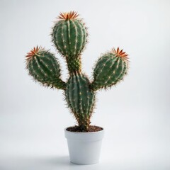 cactus isolated on white
