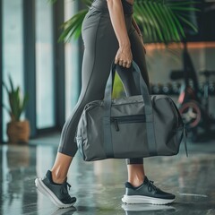 Cropped shot of fit sporty woman in sportswear
